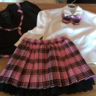 入学式用　女児スーツ　差し上げます。