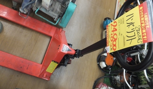 引取限定　メーカー不明　ハンドリフト　2500KGS