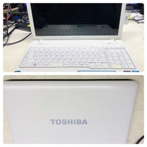 TOSHIBA ノートパソコン15.6インチ 改造済PC i5-2520M 2.50GHz win10pro64bit office2016プロフェショナル BD-RE メモリ4GB HDD650GB