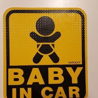 【BABY IN CAR】車用ステッカー