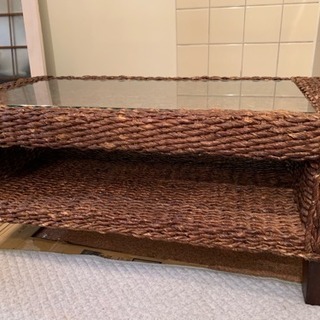 ガラステーブル  インテリア おしゃれ 只今保留中