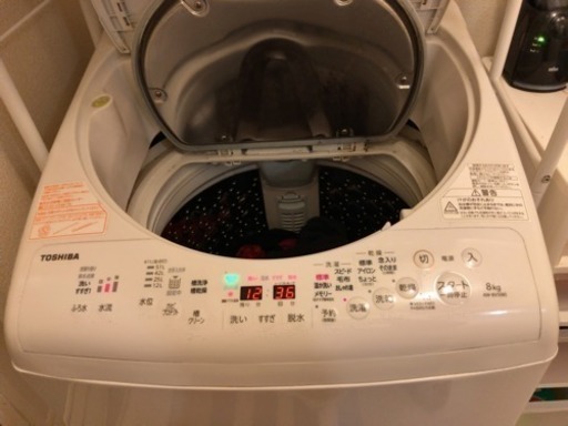 東芝　タテ型洗濯乾燥機　AW-8V5
