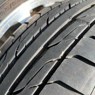 165/55R15のタイヤホイール