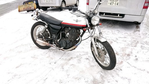 ★SR400 RH01J ディスク カスタム車 書付き実働レストアベース★交換下取り上取り可札幌