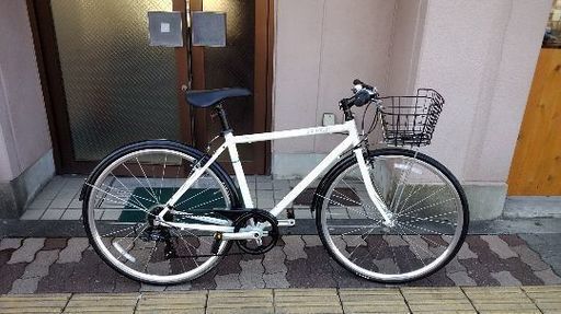 moumentum 700cクロスバイク 7speed/アルミ/オフホワイト