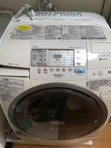 値下げ可能！HITACHI ヒートリサイクル風アイロン 洗濯乾燥機