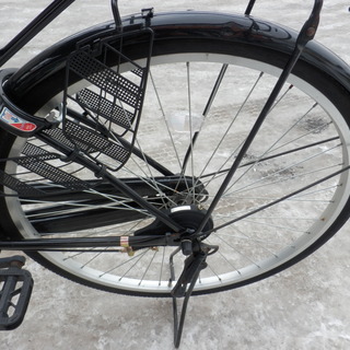 PayPay対応 27インチ自転車/シティサイクル かご/鍵機能付き GC6I05515