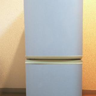 冷蔵庫 SHARP 137L 2ドア 2007年製 単身用