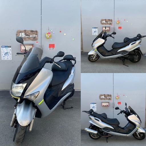 ♪3号店　ジャンク館♪　ヤマハ　マジェスティ125　キャブ車　リアキャリア付き♪不働/現状/ジャンク/部品取り♪