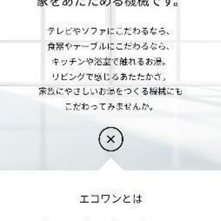 Rinnaiエコワン給湯器