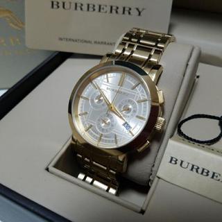 正規品 BURBERRY バーバリー 腕時計 金 ゴールド BU1757 箱有り 稼働中