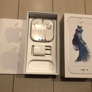 iPhone6s 空箱&付属品 イヤホン