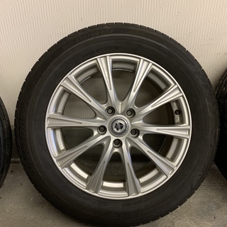 バリ溝)ブリヂストン Playz PX-RV 215/60R17 アルミ(17X7J +48 114.3 