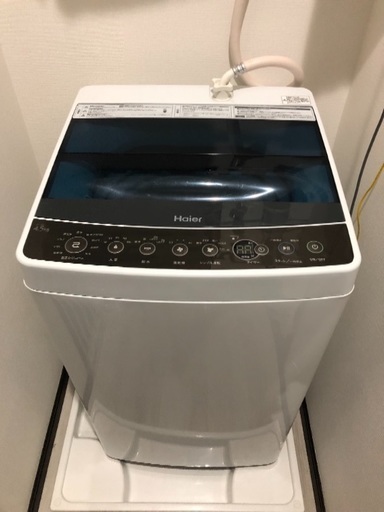 4／28引き渡し。JW-C45A Haier 洗濯機 4.5 2016年製