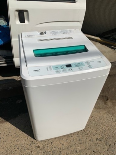 送料込 アクア 5kg 洗濯機 AQW-S501