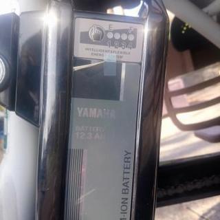 【3/25まで】ヤマハ PAS Kiss mini un PA20KXL 2018年モデル ☆前後子乗せ+レインカバー付☆-No.758 イタリア製シルク100% 縄柄ふくれ織オフホワイト