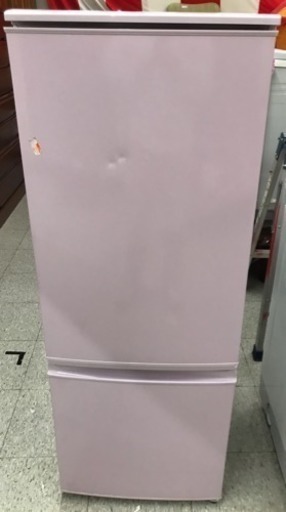 【ピンク色 】シャープ 冷凍冷蔵庫