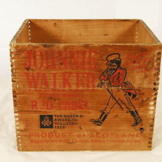 8352 木箱 JOHNNY WALKER アンティーク レトロ...