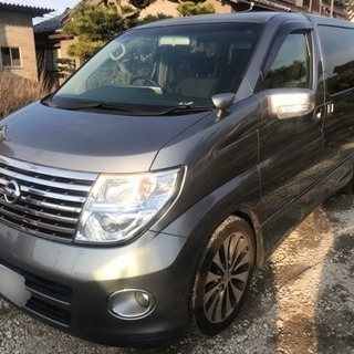 H19 エルグランド 車検32/1まで！4WD!ナビ、モニター！