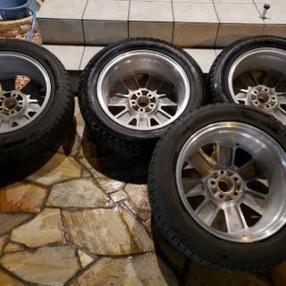 三菱デリカ純正18インチホイール・スタッドレスタイヤ付き