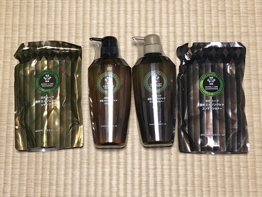 ヨガハーブ　薬用エイジングケア　シャンプー＆コンディショナー　4点セット
