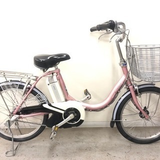 新基準ブリジストンアシスタ 20インチ6.6Ah電動自転車中古