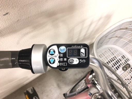 新基準ブリジストンアシスタ 20インチ6.6Ah電動自転車中古