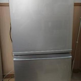 2ドア冷蔵庫 SHARP 2015年製 137L SJ-D14A-S