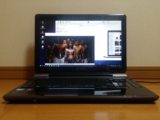 Windows10 Core i5 ブルーレイ搭載 東芝ノートパソコン USBマウスプレゼント中 (15.6型 Qosmio V65/86L Office2016)