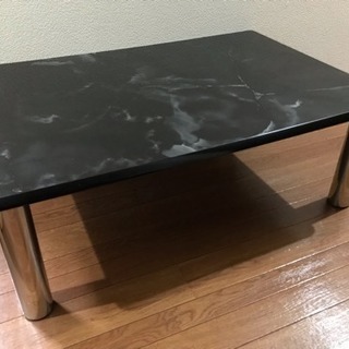 テーブル(大理石柄)