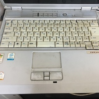 古いノートパソコンです。