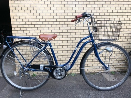 27インチ  6段変速  ノーパンクタイヤ自転車