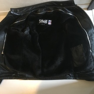 schott  立襟シングルライダース641 サイズ34