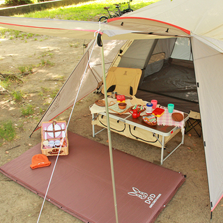 値下げ】DOD プレミアムワンタッチテント【グランドシート標準装備】T5-465