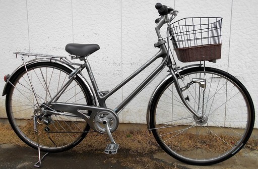 取引成立受付終了通学用MIYATA STAINLESS 外装７段変速LEDオートライトBAA日本製