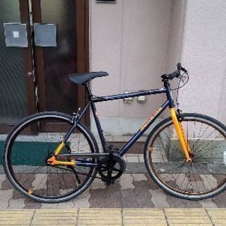 SCHWINN REGENT[シュウイン リージェント]700c ピストバイク ネイビーｘオレンジ