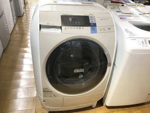 【安心の6ヶ月保証】HITACHIのドラム式洗濯機ご紹介します！！