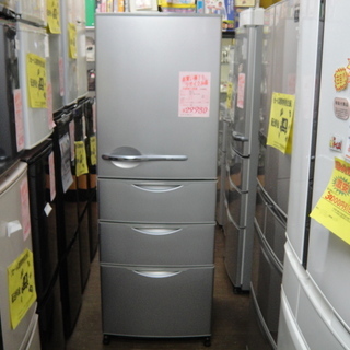 サンヨー　４ドア冷凍冷蔵庫　３５５L