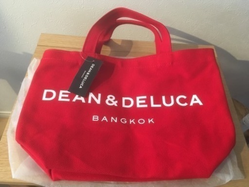 Dean Deluca ディーンアンドデルーカ バンコク限定 トートバッグ 赤 Lサイズ Jmt 博多南のバッグ の中古あげます 譲ります ジモティーで不用品の処分