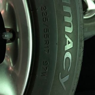 日産純正ホイールです！！！  ミシュランのタイヤ付きです！！！！！