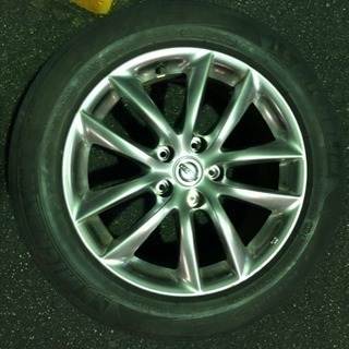 日産純正ホイールです！！！  ミシュランのタイヤ付きです！！！！！