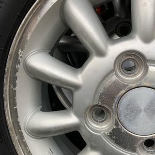 車のパーツ 軽自動車 夏タイヤAW ラパン純正 カスタムベースに！！