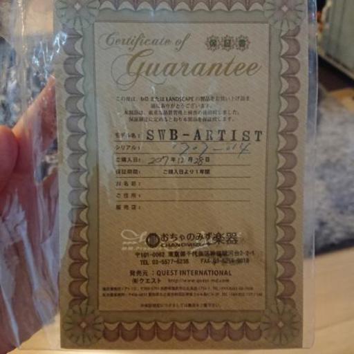 ランドスケープ SWB-ARTIST 弓なし 値下げ済み - 弦楽器、ギター 