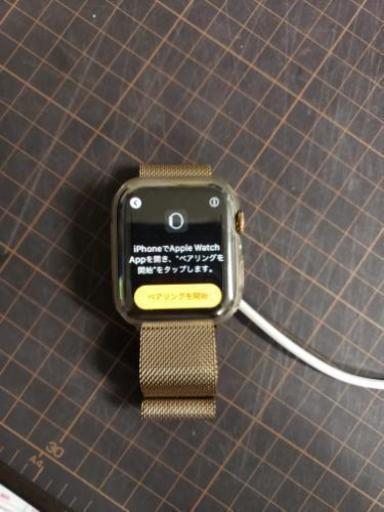 Apple Watch Series 4 ゴルドーステンレススチール GPS Cellularモデル 44mm 純正 ミラネーゼループ