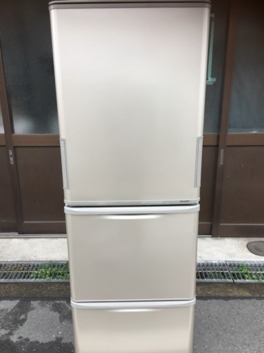 SHARP冷蔵庫 SJ-WA35Y シルバー 2014年製 どっちもドア ナノ低温