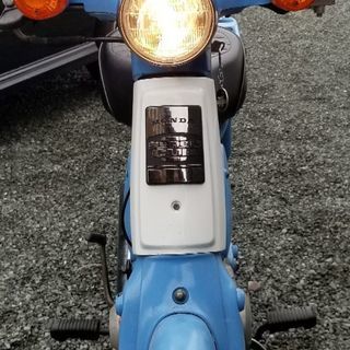 カブ実働ビッグキャブレトロ世田谷ベース所ジョージ　カブラハンターカブラ　レッグシールド割れ無しシート破れ無し書類有り