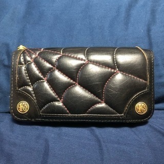 KustomStyle カスタムスタイル 二つ折りレザー財布 - 小物