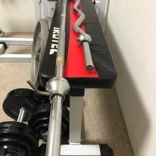 ベンチ台 セーフティバー ウエイトセット