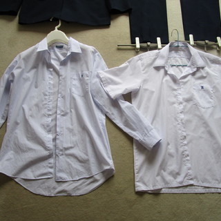 愛知県立一宮興道高校 男子 学生服 上下３点セット および カッターシャツ夏冬２点