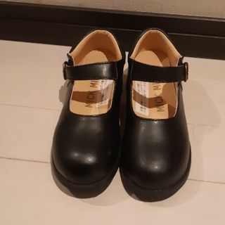 子供用黒靴(2～3回使用、16.5/17センチ)